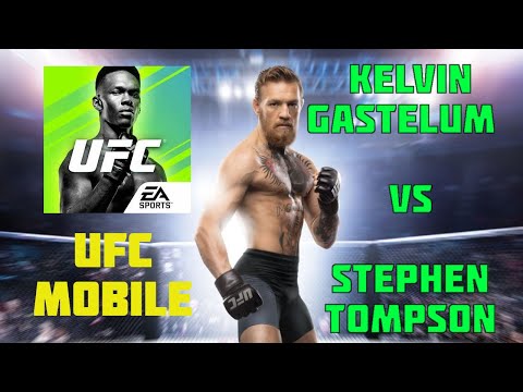 UFC Mobile EA Sports gameplay Final Fight 💪 Gastelum Vs Tompson