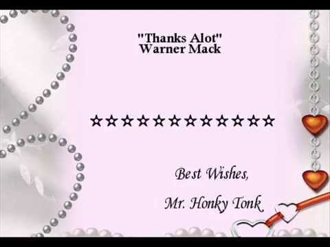 Video thumbnail for Thanks A Lot