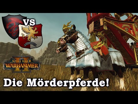 Killerpferde! - Vampirfürsten vs imperium Ludwig vs Dark_Phenox Total War: Warhammer 2