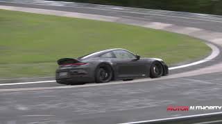 2022 Porsche 911 GT3 Touring spy video