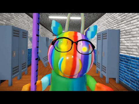 ROBLOX PIGGY 2 RAINBOW NEW TEACHER JUMPSCARE - Roblox Piggy Book 2 rp