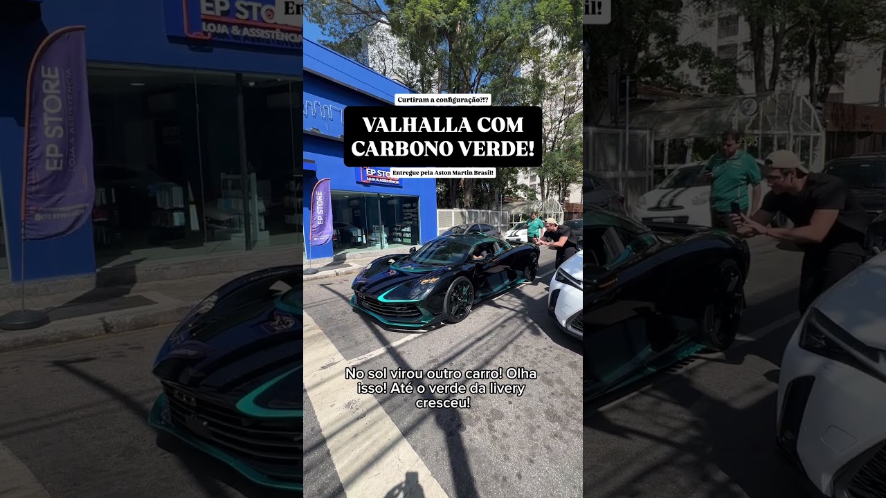 AM VALHALLA com CARBONO VERDE!