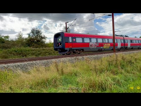 DSB Train ER 2004. Slagelse. Denmark.