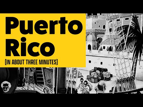 Puerto Rico in about 3 minutes