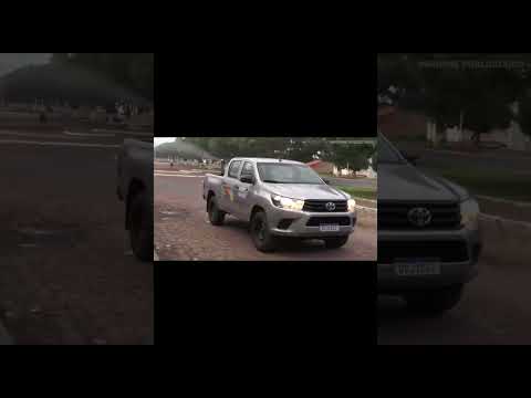 Carro Fumacê contra a dengue em Pastos Bons - MA