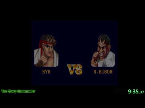 Street Fighter 2: The World Warrior (SNES) Speedrun, Ryu (Hardest) - 15:01