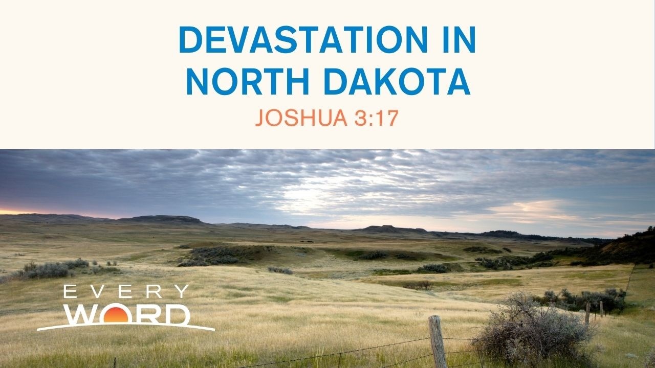 Devastation in North Dakota