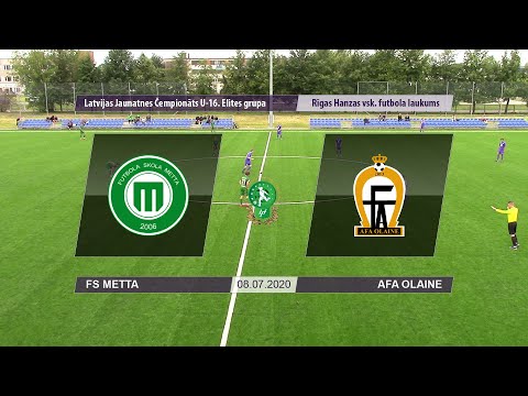 U-16 FS Metta - AFA Olaine (Highlights)