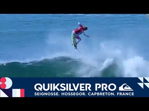 Andino vs. Buchan vs. Gouveia - Round One, Heat 8 - Quiksilver Pro France 2018
