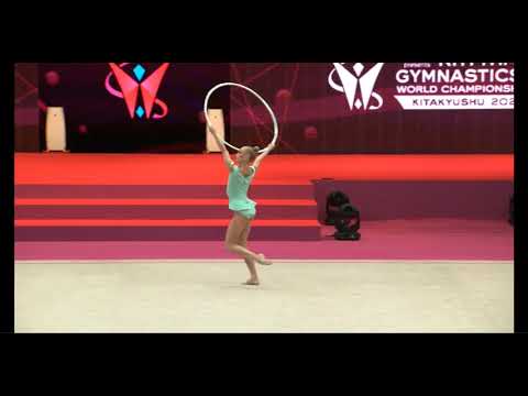 Viktoriia Onopriienko Hoop Qual 24,050 - World Championships Kitakyushu 2021