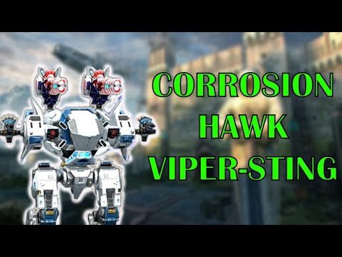 RESISTANCE BREAKER HAWK With CORROSION Weapons VIPER - STING War Robot Test Server Gameplay - WR