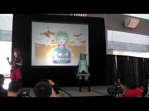 Yukie's Vocaloid Live! at Fanime 2011 - Part 2 - Vocaloid Medley