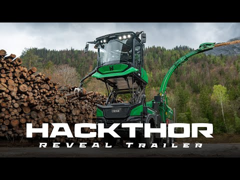 JENZ präsentiert den neuen selbstfahrenden Hacker HACKTHOR