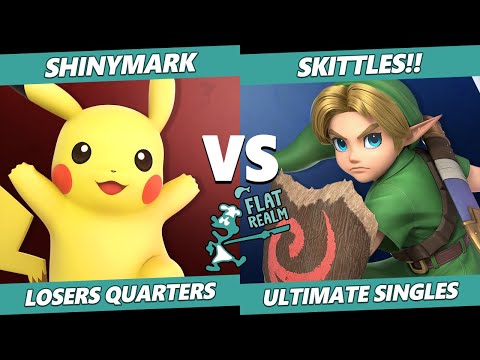 Flat Realm 7 Losers Quarters - SKITTLES!! (Young Link) Vs Shory's | ShinyMark (Pikachu) SSBU Singles