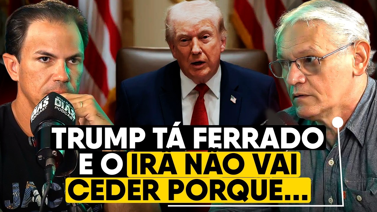 "VC NÃO SABE COMO É NEGOCIAR COM PERSA.." Farinazzo EXPLICA o MAIOR ERRO do TRUMP