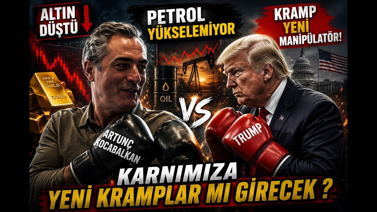 ALTIN DÜŞTÜ PETROL YÜKSELEMİYOR KRAMP YENİ MANİPÜLATÖR! KARNIMIZA YENİ KRAMPLAR MI GİRECEK ?