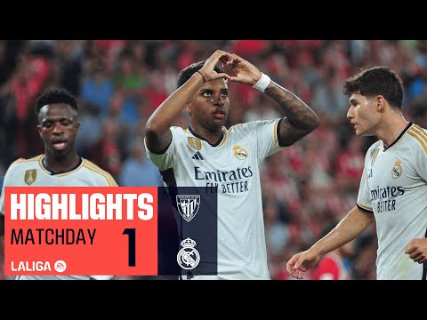 Highlights Athletic Club vs Real Madrid (0-2)