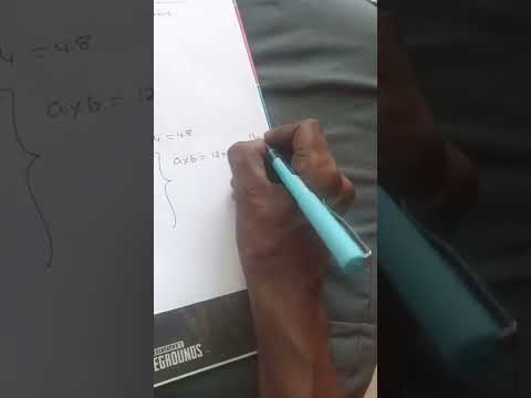 Relation between LCM and HCF of numbers : Part 2