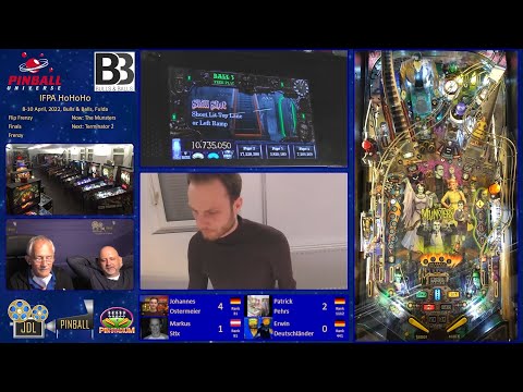 IFPA HoHoHo Flip Frenzy Finals: 9-Apr-22