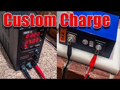 How To Charge almost any Rechargeable Battery using an Adjustable DC Bench Power Supply