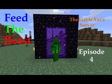 FTB TheLiableAnt's Server - Ep. 4: A Nether Hubbin' We Go w/TheLiableAnt