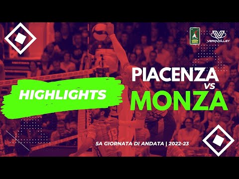 Highlights | Piacenza 1-3 Vero Volley | 5a giornata andata 22-23