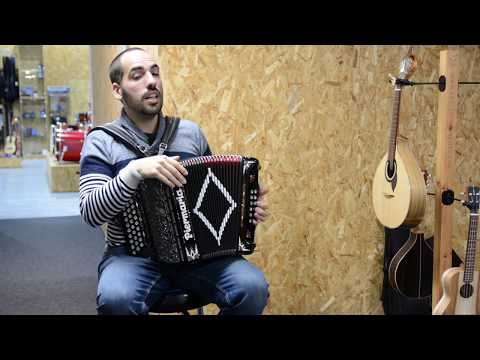 APRENDER CONCERTINA - MÃO ESQUERDA (BAIXOS E BAIXARIA)