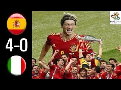 ⚽► España vs Italia 4 0 FINAL EUROCOPA 2012   Extended Highlights   01 07 2012