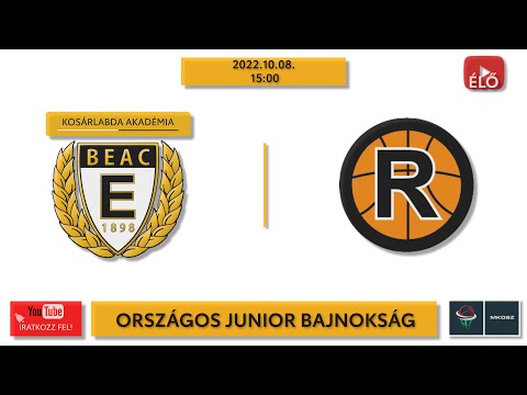 🏀BEAC KA/A - NKA Pécs -  U18 KOSÁRLABDA MÉRKŐZÉS