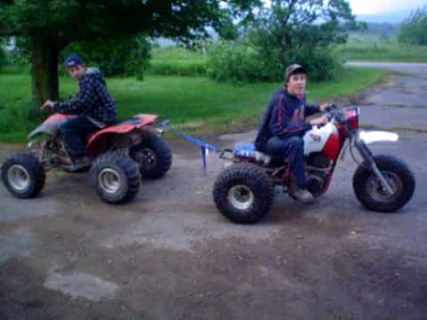 honda atc 200x vs trx 250x