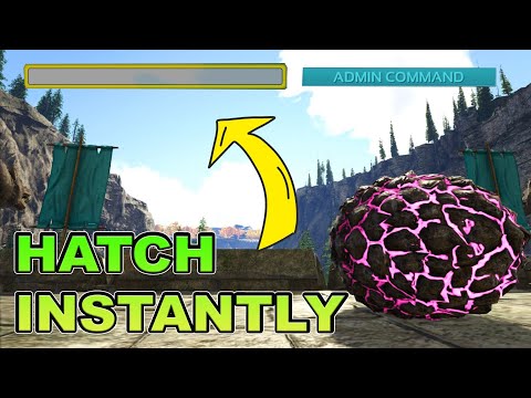 Ark Egg Hatch Command | Hatch ALL Your Eggs Instantly!