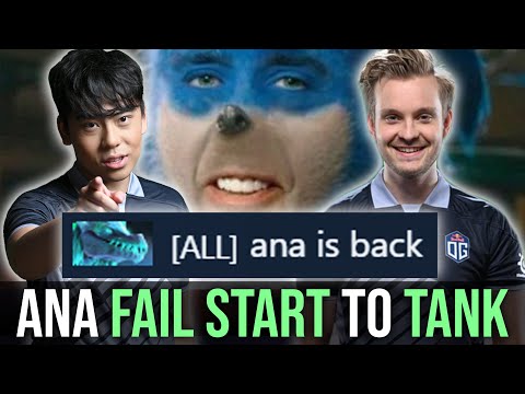 Ana from FAIL start to FOUNTAIN DIVE with Jerax