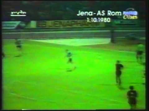 1980 October 1 Carl Zeiss Jena East Germany 4 AS Roma Italy 0 Cup Winners Cup