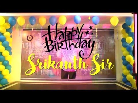 CMD Srikanth Sir's Birthday celebrations