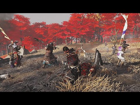 Battle of Castle Shimura - Epic Samurai Combat - Ghost of Tsushima