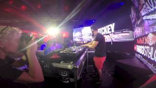 DJ Mickey (Albania) @ RedBull Thre3style World DJ Championships Finals in Baku Azeirbaijan
