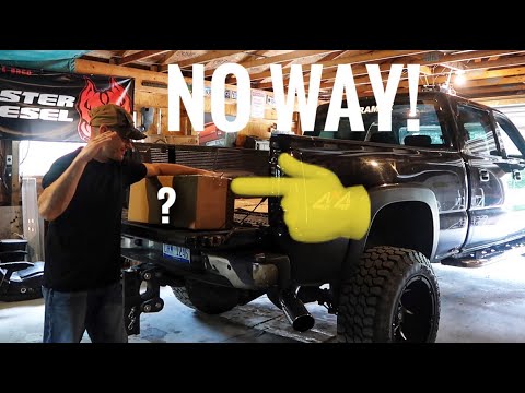 Unboxing! New look for the Duramax *Sinister Diesel hooked me up*