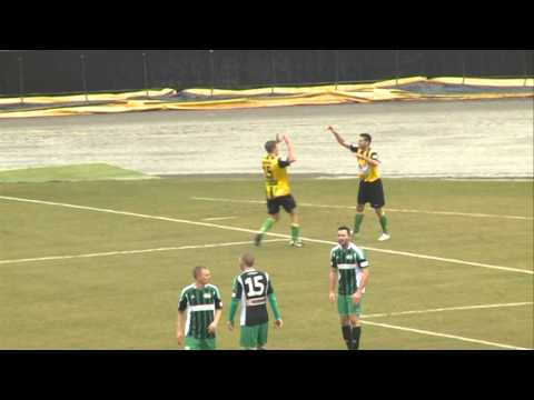 2015.03.14 ROW Rybnik - Siarka Tarnobrzeg 0:1 - gol Przemysława Oziębały