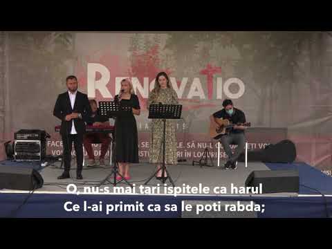 Florina Jivan&Grupul de lauda Renovatio-O,nu’s mai tari ispitele ca harul