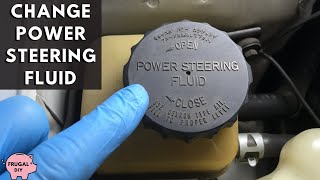 Change Power Steering Fluid Without Removing a Hose