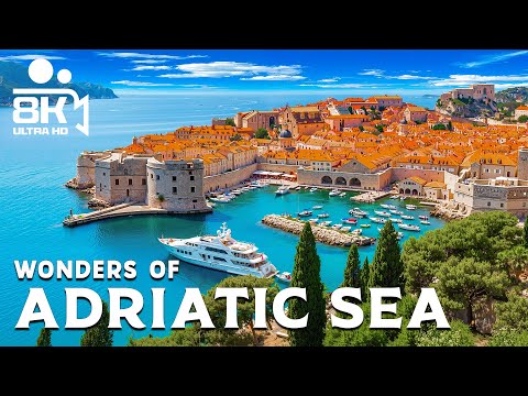 Wonders of the Adriatic Sea – Discover Islands, Cliffs, and Coastal Cities | Travel Video 4K