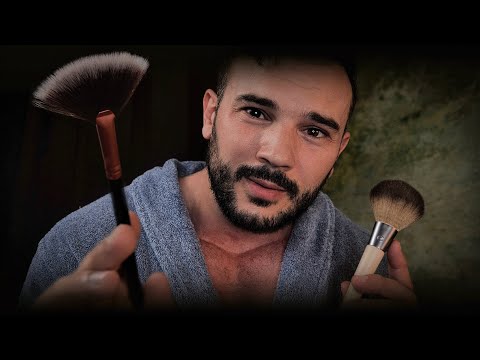 ASMR | Ready to Fall Asleep? (Brushing the Day Away) Safe Male Personal Attention