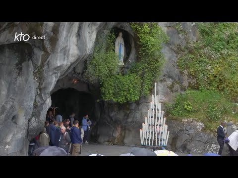 Chapelet du 15 mai 2024 à Lourdes