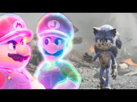 Mario & Luigi save Sonic