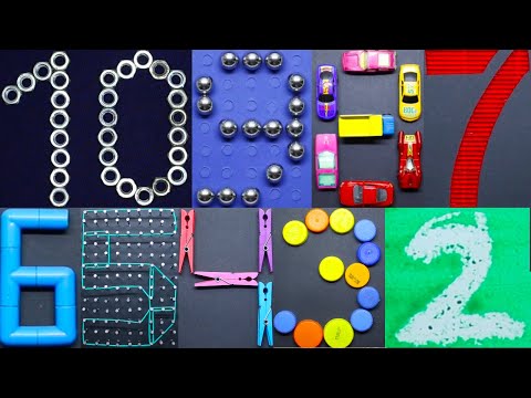 15 Most Creative EPIC Relaxing Countdown Numbers from 10 to 0 | Episode 3