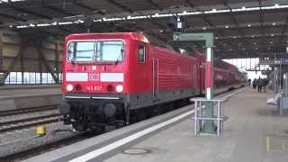 preview picture of video 'BR 143 837 (DB Regio) RE3 Hof-Dresden - Chemnitz Hbf.'