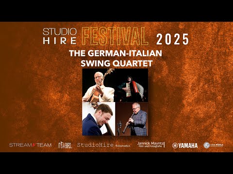 The German-Italian Swing Quartet - live - StudioHire Festival 2025