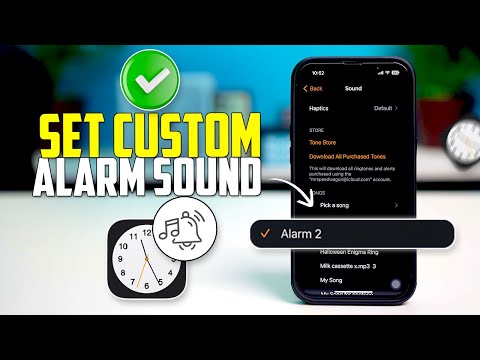 How to Set Custom Alarm Sounds on iPhone | iPhone Alarm Custom Tone Setup