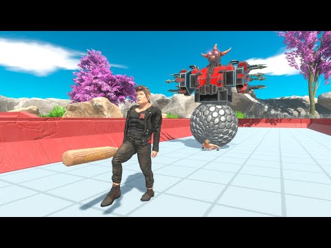 Escape from Sphere Bot - Animal Revolt Battle Simulator