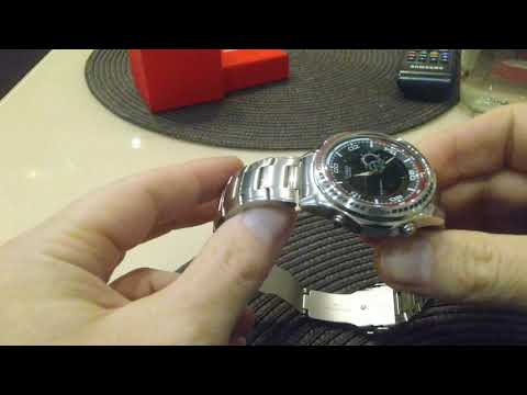 Мужские наручные часы Casio Edifice EFA-121 Видео Обзор